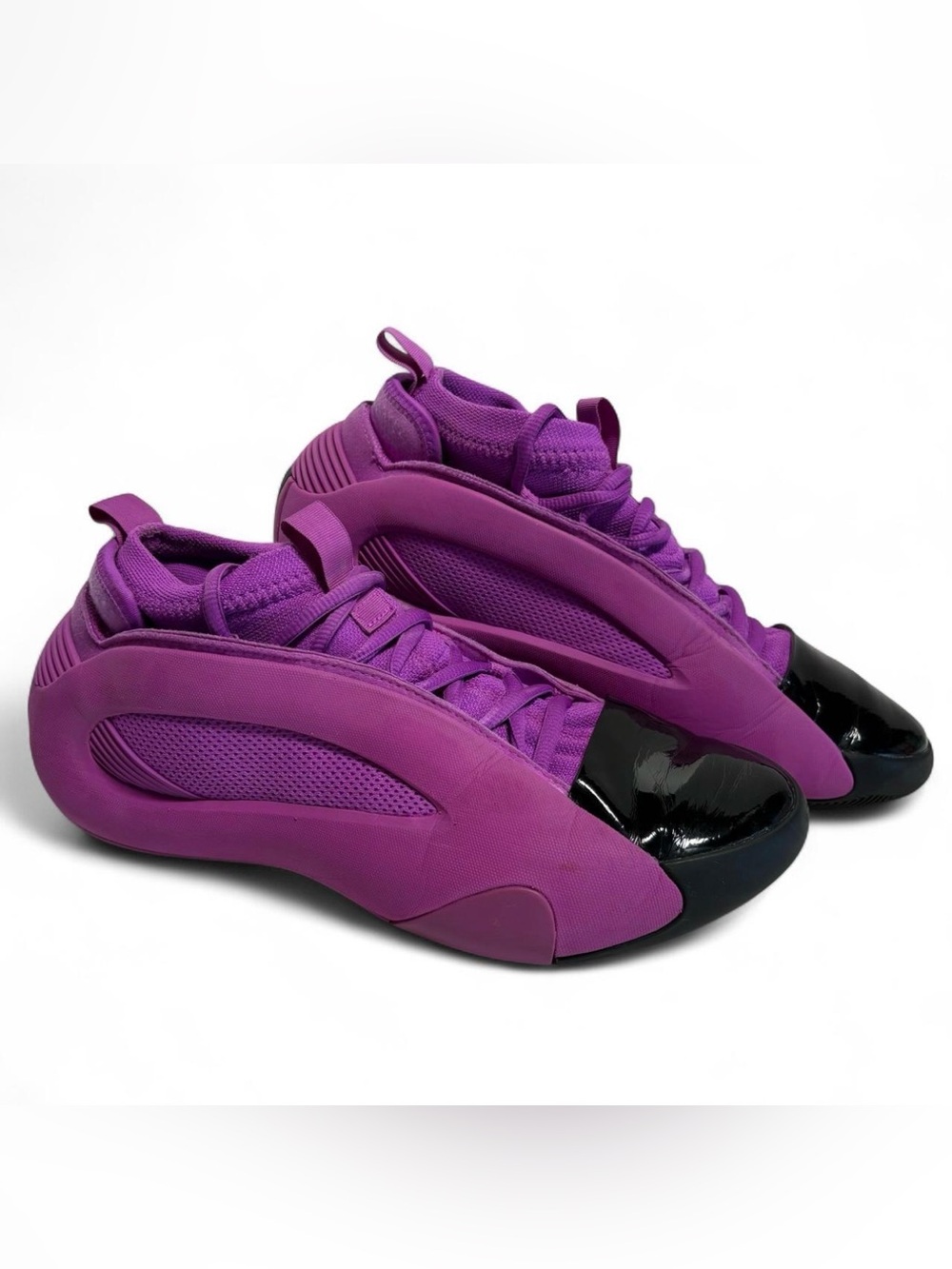 Adidas Genuine James Harden Volume 8 Purple Burst Sneakers Men’s Size 9.5